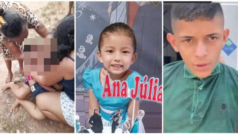 Vídeo: Menina de 5 anos é assassinada por integrante de facção; imagens são de cortar o coração 