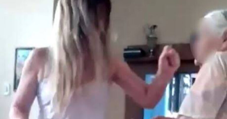 Vídeo: Mulher é gravada espancando criança e própria mãe de 83 anos