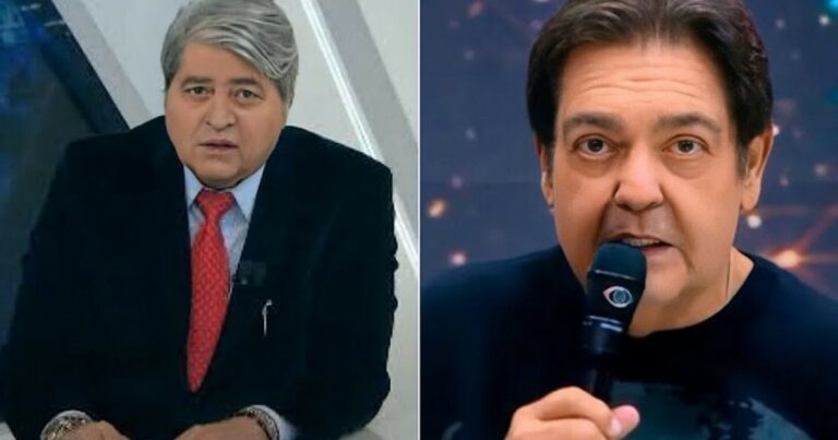 Datena interrompe Brasil Urgente e conta verdade de sobre quadro clínico de Faustão: ‘Ele prefere não falar ao vivo’