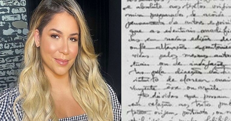 Sensitiva divulga suposta carta psicografada enviada por Marília Mendonça: ‘Era meu dia. Minha hora, sim’