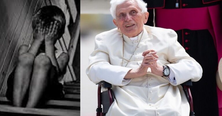 Bento XVI acobertou crime contra crianças e adolescentes, segundo relatório