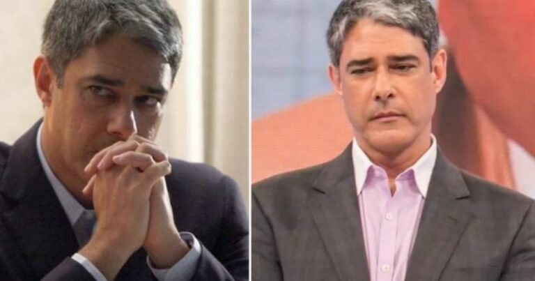 Saída de William Bonner da TV Globo segue protelada após pedido de prisão contra ele