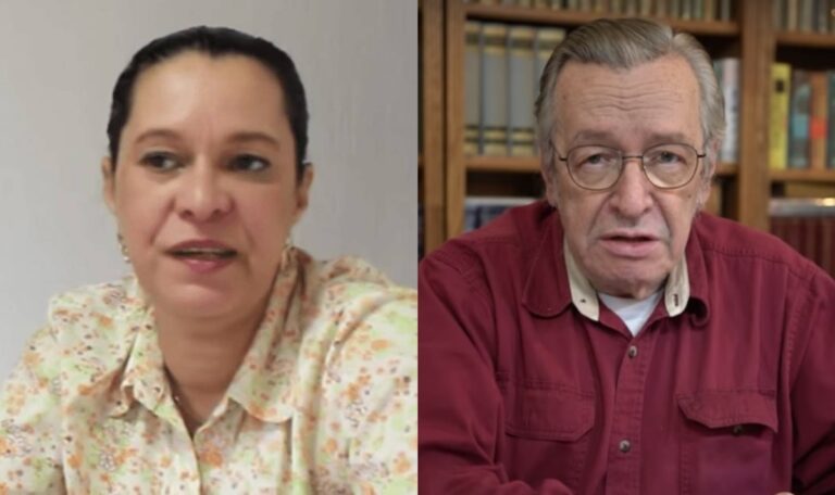 Filha de Olavo de Carvalho dispara: “Não é porque morreu que virou santo”