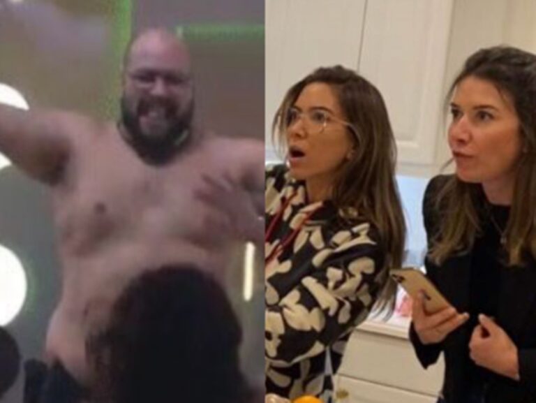 BBB22: Patricia e Rebecca Abravanel ficam incrédulas com strip de Tiago