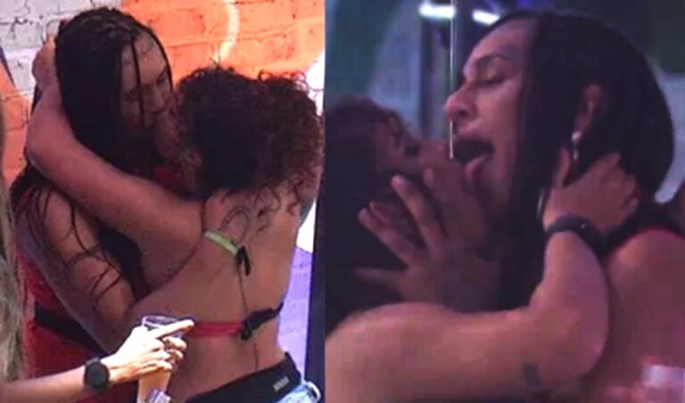 BBB22: Linn da Quebrada surpreende após dá o primeiro beijo na boca de uma mulher no reality; vídeo mostra o momento exato