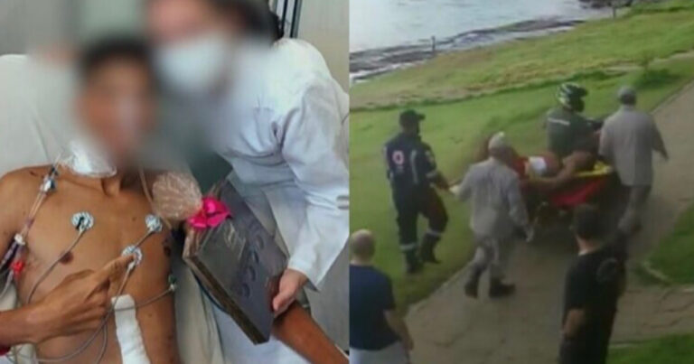 <strong>Vídeo: Jovem é encontrado na praia com ‘órgãos para fora’, após usar droga com a namorada&nbsp;</strong>