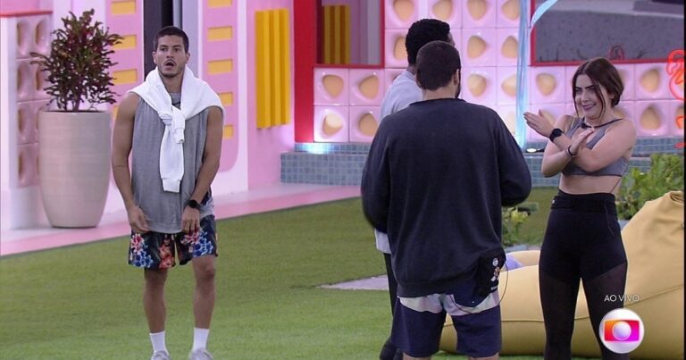 BBB22: Jade confessa que enganou Arthur de propósito após ganhar o líder pela 2° vez e revolta web