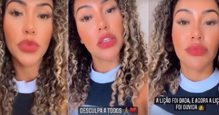 Cantora ‘Rainha do Piseiro’ pede desculpas após deixar a cadeia por ter cometido diversos crimes