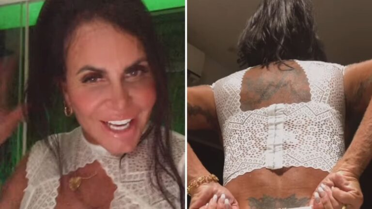 Gretchen se irrita com críticas à calcinha polêmica: “Meu marido me ama como sou”
