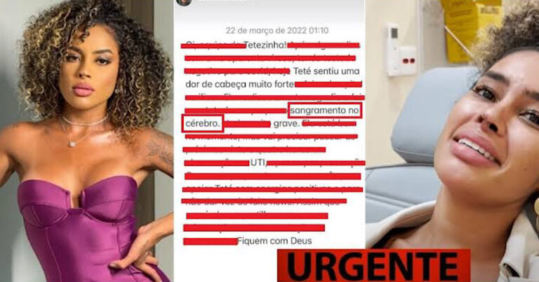 Assessoria de Sthe Matos revela real estado de saúde da influencer após sangramento no cérebro; fãs entram em oração