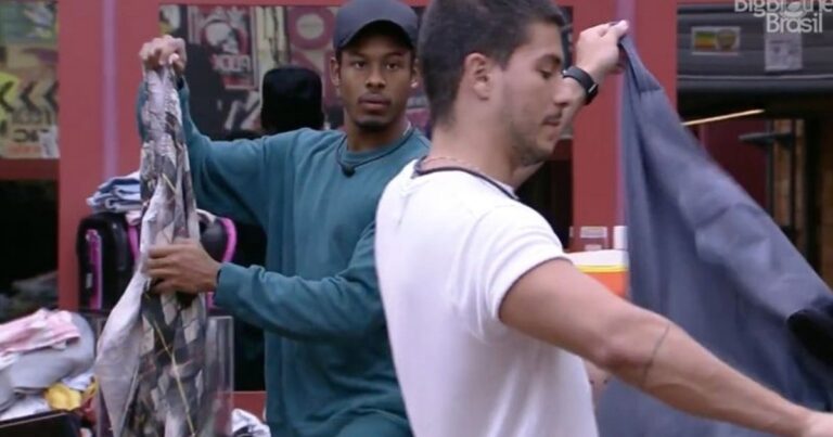 BBB 22: Arthur e PA trocam farpas após faxina e clima fica tenso: ‘Zona é sua mente’