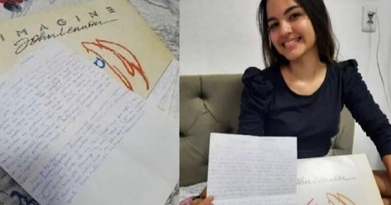 Um ano após perder o pai, filha acha carta escrita por ele que estava perdida em disco dos Beatles