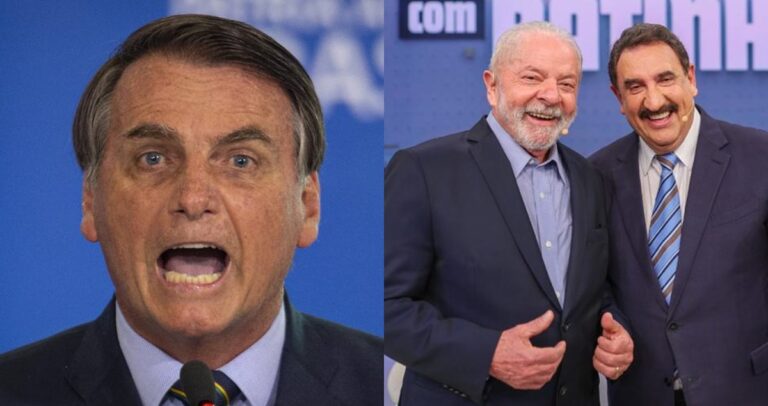 Veja a reação de BOLSONARO após ver entrevista de Lula no Ratinho