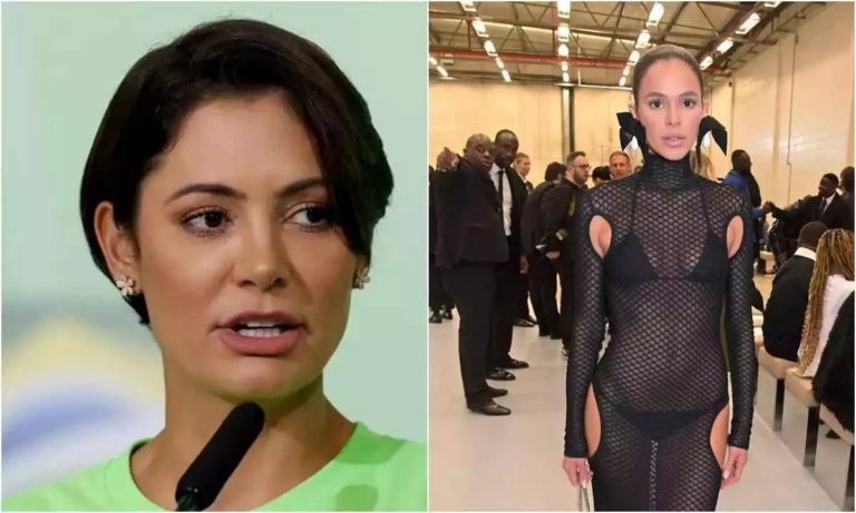 Michelle Bolsonaro se cansa e ‘parte para cima’ de Bruna Marquezine após não gostar de sua roupa