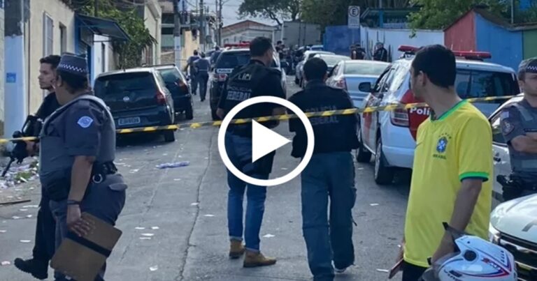Atirador invade escola e atira contra dois PMs em votação e PIOR acontece em seguida