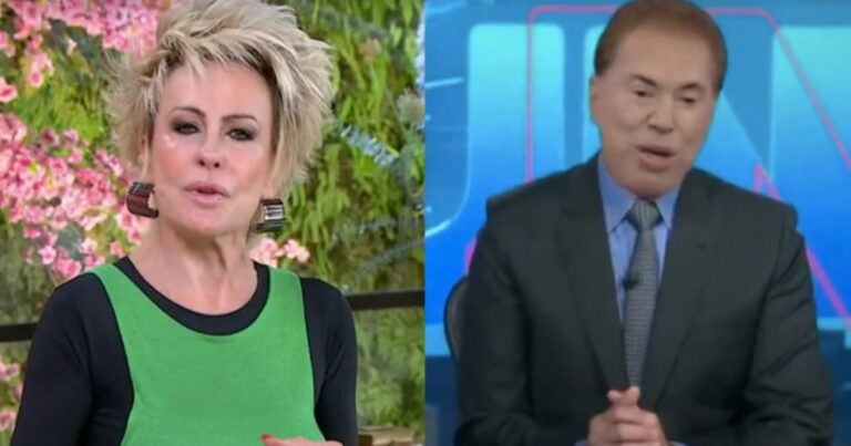 Ana Maria divulga Silvio Santos comandando o Jornal Nacional da Globo como substituto de Bonner e público vai  ao delírio