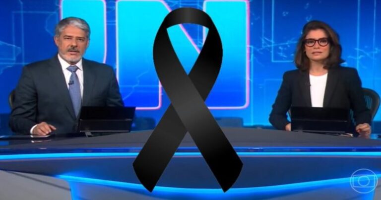 Bonner e Renata destacam notícia triste no Jornal Nacional e confirmam falecimento de querido ator