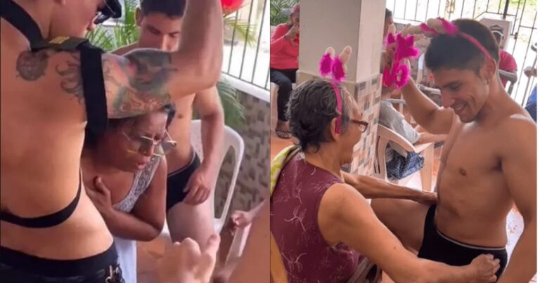 VÍDEO: Festa com strippers em casa de repouso viraliza após idosa passar mal e o SAMU ser chamado