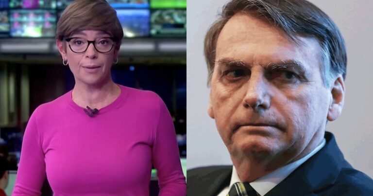 Vídeo: Renata lo Prete dá chamada em Bolsonaro ao vivo na Globo: ‘aposta na confusão’