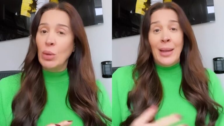 Claudia Raia faz desabafo emocionante antes de sair para votar: “É coisa de mulher”