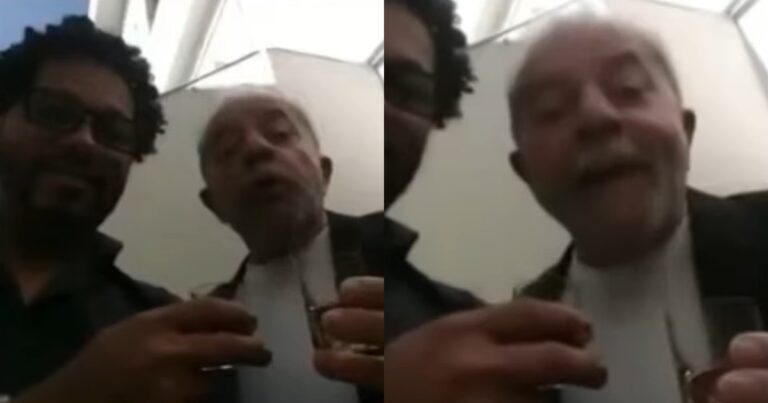 Vídeo de LULA tomando CACHAÇA e mandado recado revolta bolsonaristas: ‘Chupa’