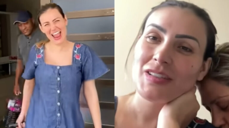 Andressa Urach recebe alta em clínica psiquiátrica e faz desabafo emocionante: “Orem por mim”