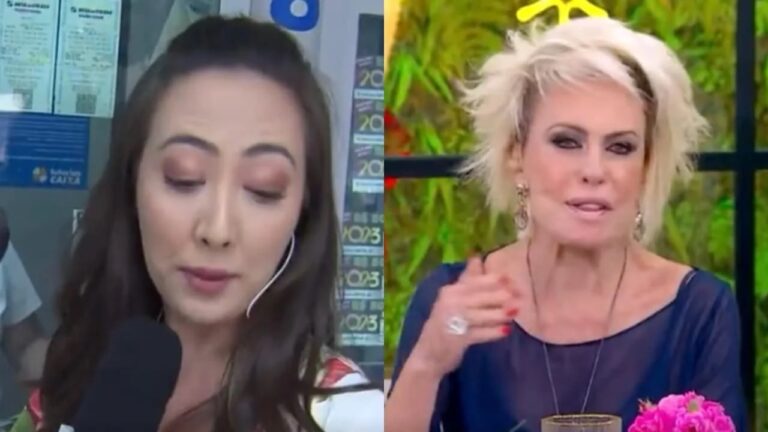 Homem xinga Globo ao vivo e deixa repórter de Ana Maria sem graça