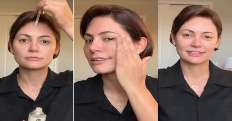 Michelle Bolsonaro faz ‘publi’ de produto de beleza e vira meme