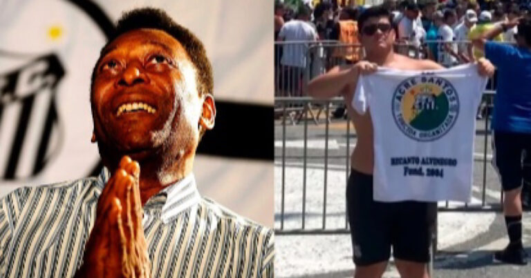 Menino de 15 anos viaja mais 3,5 mil quilômetros para ver o velório de Pelé