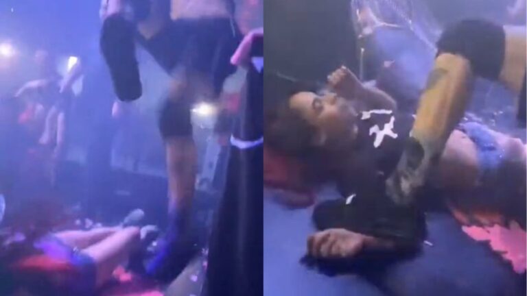 Fã é atingida com chute no rosto por dançarino e desmaia em palco: “Coitada”