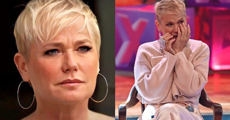 Voltando à Globo, Xuxa se emociona e chora durante gravação: ‘não sei se mereço’