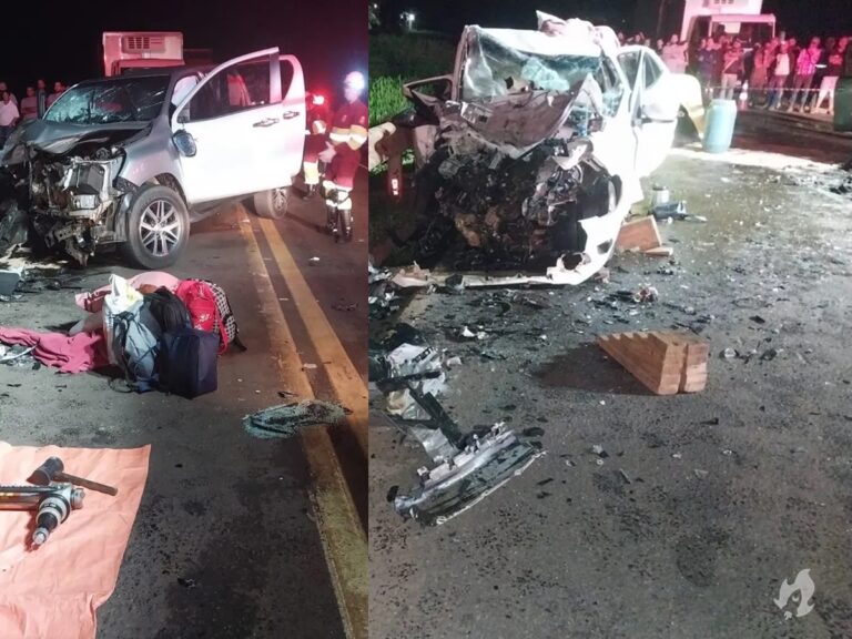 Quatro mulheres perdem a vida e outras duas pessoas ficam feridas em grave acidente na BR-163