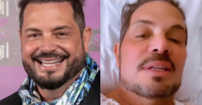 Conrado segue internado e fala pela primeira vez após retirada de tumor