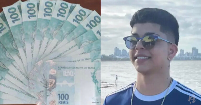 Influencer preso pela PF com notas falsas disse que dinheiro era para aniversário da filha