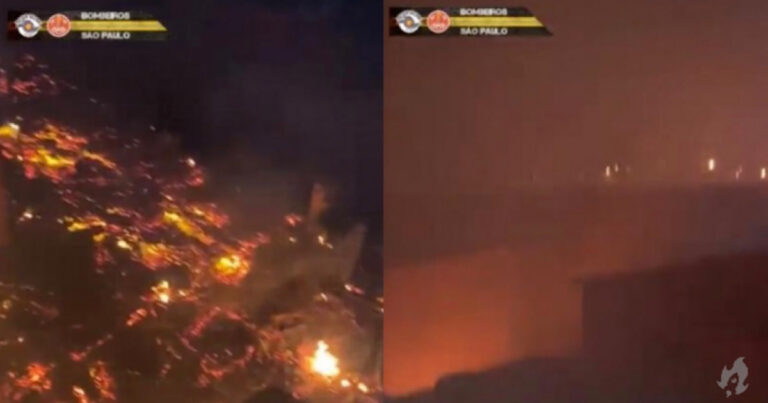 Incêndio atinge comunidade na zona Leste de São Paulo – Vídeos