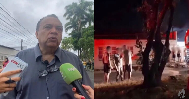Diretor de abrigo faz desabafo comovente após incêndio tirar a vida de 3 crianças, e deixar vários feridos