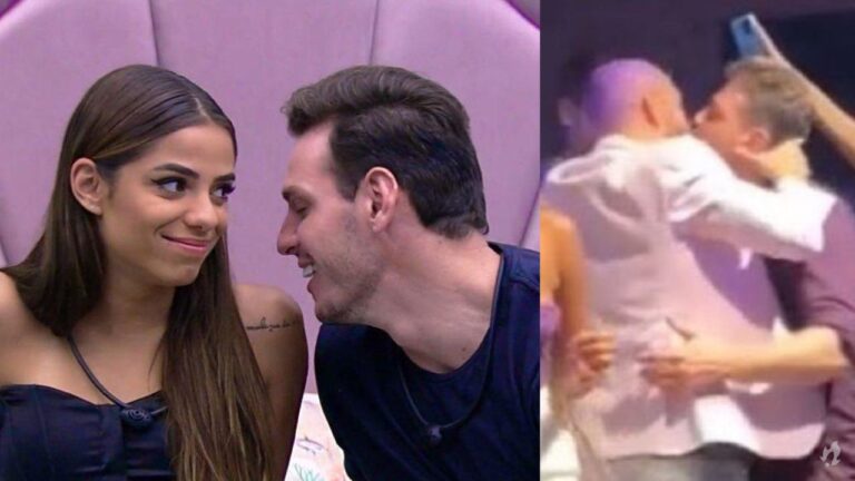 Ex-BBB Gustavo é flagrado em festa beijando Fred e sua ex Key Alves desabafa: “Surreal”