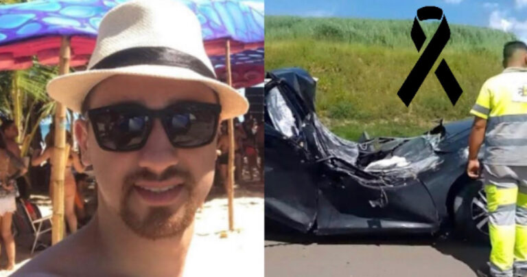 Grave acidente tira a vida de querido professor de tênis e gera grande comoção