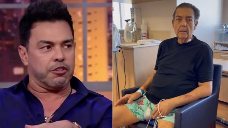 Zezé di Camargo quebra protocolo e opina sobre críticas ao transplante de Faustão: ” Nada a ver”