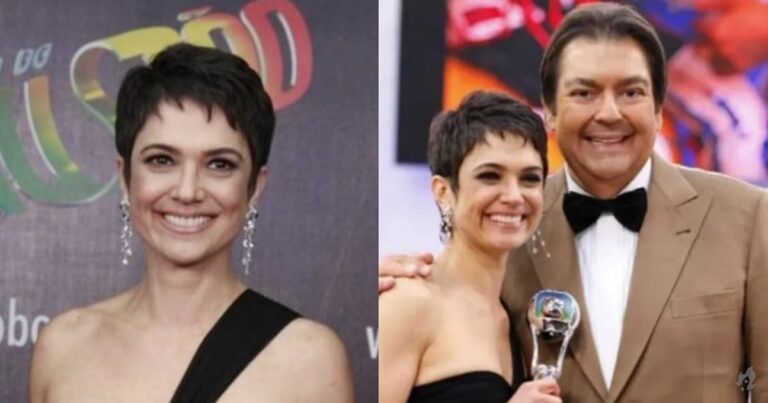 Sandra Annenberg presta tributo a Faustão e encoraja a doação de órgãos