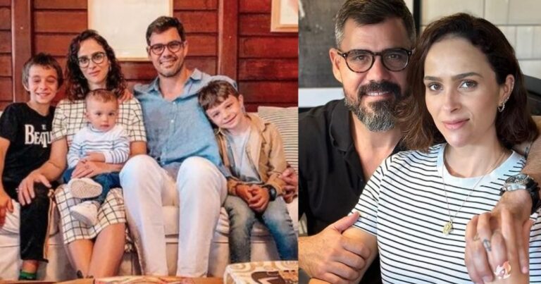 Filha caçula de Juliano Cazarré volta a ser internada em UTI