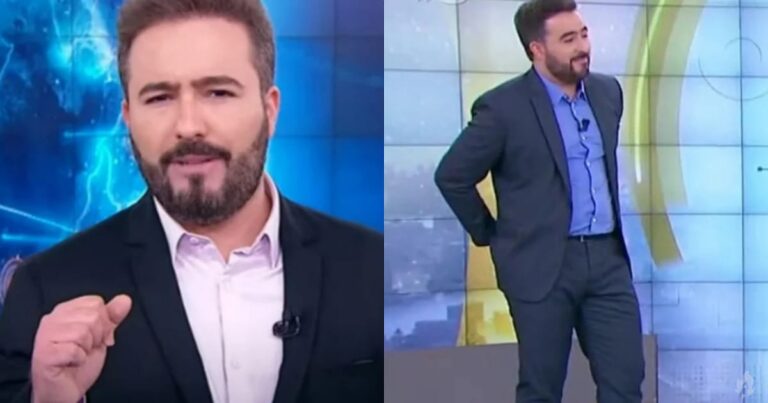 Vídeo: Apresentador do SBT passar por ‘perrengue’ ao vivo e repercute na web; ‘Piriri’