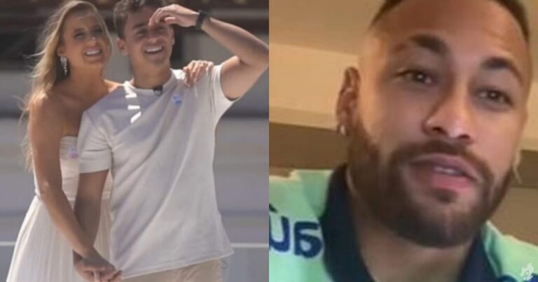 Chá revelação do bebê de Nikolas, com anúncio de Neymar, gera críticas na web