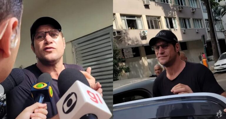 Ex-BBB Diego Alemão deixa delegacia após pagar fiança e da explicações; vídeo