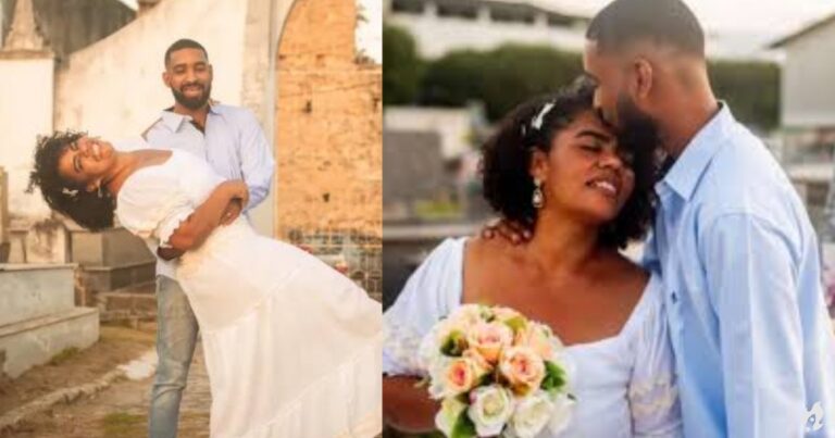 Uma coveira e um agente funerário tiveram um ensaio de casamento em um cemitério no ES