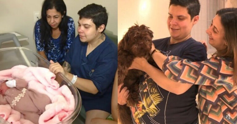 Homem trans que engravidou para realizar sonho celebra os 4 anos da filha: ‘Motivo da nossa felicidade’