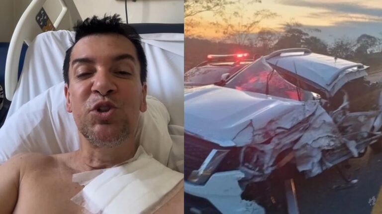 Vídeo: Regis Danese atualiza quadro clínico após grave acidente: “Médicos estão surpresos”
