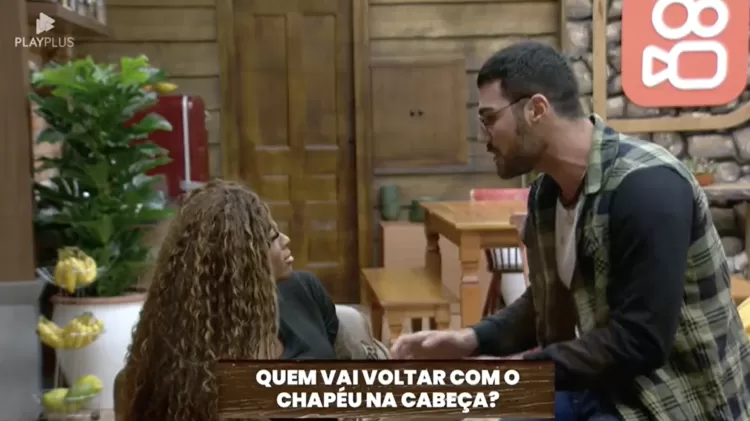 A Fazenda 2023: Lumena e Shayan se desentendem no Paiol - Reprodução/PlayPlus - Reprodução/PlayPlus