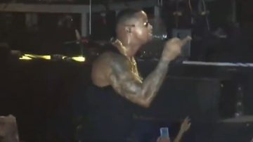 VÍDEO: Léo Santana brada com 'fã' na plateia do Salvador Fest e dispara: "meta no seu c*"