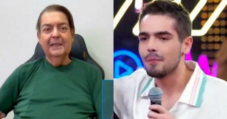 Faustão volta à Globo com surpresa e faz filho chorar no Domingão: “Eterna gratidão”